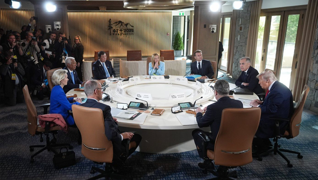 Trump leaves G7 summit early amid escalations in Middle East